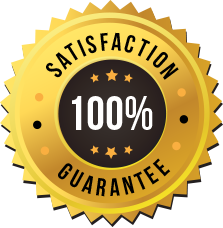 100% Satisfaction Guarantee Badge